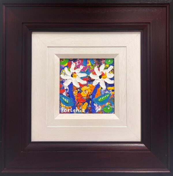 {je_artwork_artwork_medium_id}  {je_artwork_artwork_category_id} titled (c)  White Daisy on palette