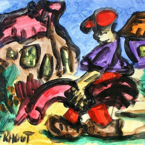 Man and Houses