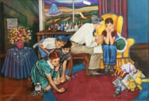 {je_artwork_artwork_medium_id}  {je_artwork_artwork_category_id} titled Educate