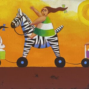 Hobbel-zebra u/f
