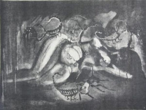 {je_artwork_artwork_medium_id}  {je_artwork_artwork_category_id} titled Ashes to Ashes – 11/14