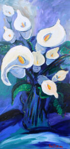 {je_artwork_artwork_medium_id}  {je_artwork_artwork_category_id} titled Lillies