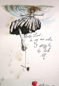 {je_artwork_artwork_medium_id}  {je_artwork_artwork_category_id} titled Lord, be my air when I struggle to look up