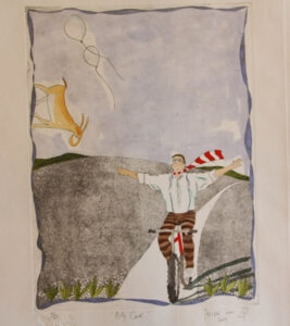 {je_artwork_artwork_medium_id}  {je_artwork_artwork_category_id} titled Billy Goat 14/100
