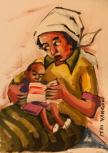 {je_artwork_artwork_medium_id}  {je_artwork_artwork_category_id} titled Reading @