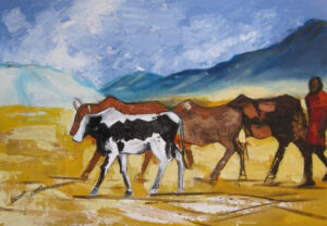 {je_artwork_artwork_medium_id}  {je_artwork_artwork_category_id} titled Cattle