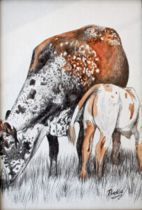 {je_artwork_artwork_medium_id}  {je_artwork_artwork_category_id} titled Nguni’s