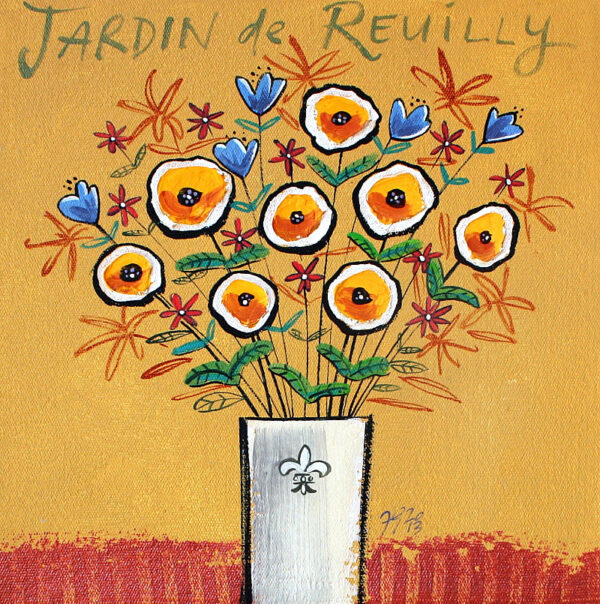 {je_artwork_artwork_medium_id}  {je_artwork_artwork_category_id} titled Jardin de Reuilly U/f
