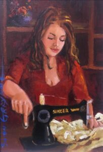 {je_artwork_artwork_medium_id}  {je_artwork_artwork_category_id} titled Singer