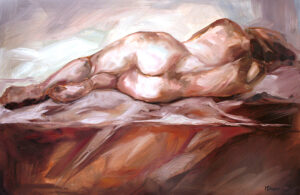 {je_artwork_artwork_medium_id}  {je_artwork_artwork_category_id} titled © Reclining Figure U/f