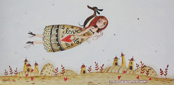 {je_artwork_artwork_medium_id}  {je_artwork_artwork_category_id} titled Angels u/f