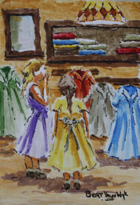 {je_artwork_artwork_medium_id}  {je_artwork_artwork_category_id} titled Dresses – Skets