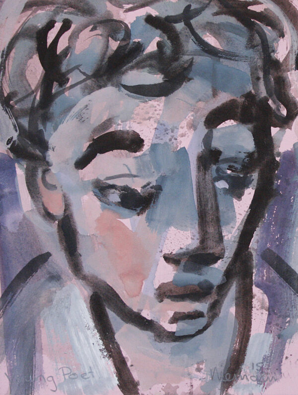 {je_artwork_artwork_medium_id}  {je_artwork_artwork_category_id} titled Young Poet