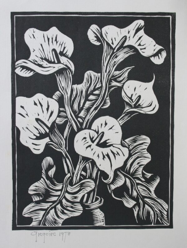 {je_artwork_artwork_medium_id}  {je_artwork_artwork_category_id} titled Aurum Lilies