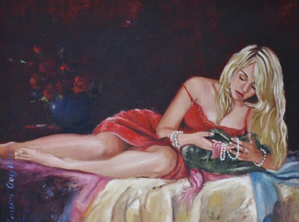 {je_artwork_artwork_medium_id}  {je_artwork_artwork_category_id} titled © Andrea’s Pearls