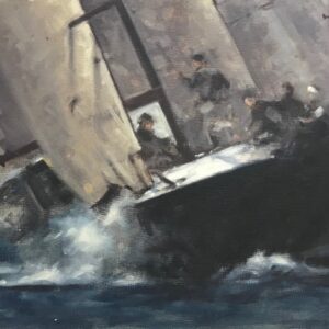 Stormy sea