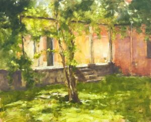 {je_artwork_artwork_medium_id}  {je_artwork_artwork_category_id} titled Franse Veranda