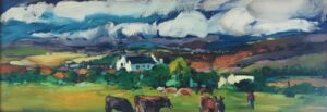 {je_artwork_artwork_medium_id}  {je_artwork_artwork_category_id} titled Farm Scene
