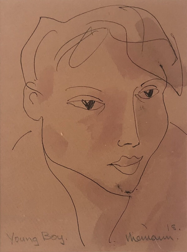{je_artwork_artwork_medium_id}  {je_artwork_artwork_category_id} titled Young Boy U/f