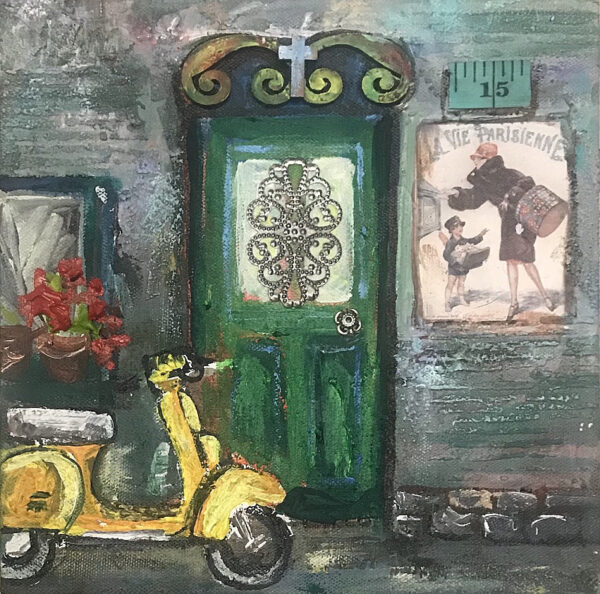 {je_artwork_artwork_medium_id}  {je_artwork_artwork_category_id} titled Door U/F
