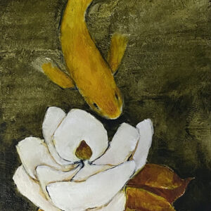 Magnolia en Vis Geel