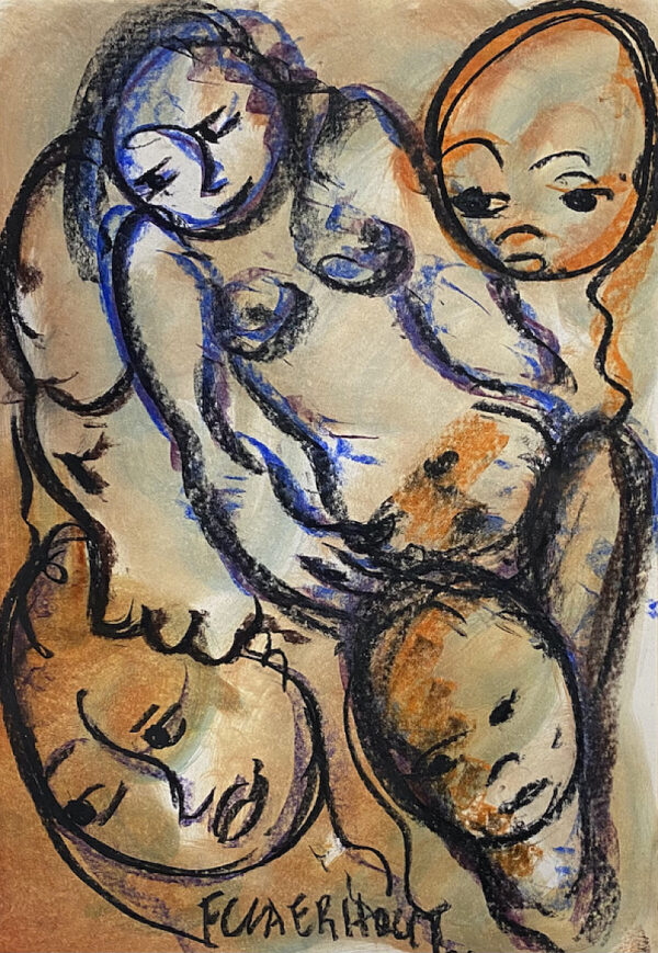 {je_artwork_artwork_medium_id}  {je_artwork_artwork_category_id} titled © Faces