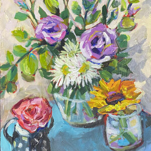 3 Potjies, Roos en Sonneblom