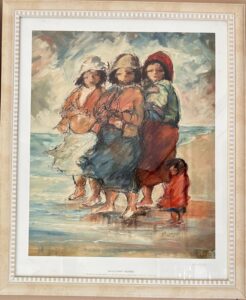 {je_artwork_artwork_medium_id}  {je_artwork_artwork_category_id} titled Wind Swept Women, print