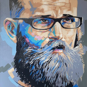 © Bearded Man with Glasses