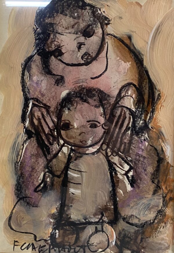 {je_artwork_artwork_medium_id}  {je_artwork_artwork_category_id} titled © Mother and Child