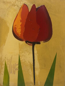 {je_artwork_artwork_medium_id}  {je_artwork_artwork_category_id} titled © Single Red Tulip
