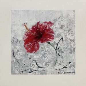 © Red Hibiscus Flower U/F