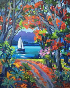 {je_artwork_artwork_medium_id}  {je_artwork_artwork_category_id} titled Road to Grand Bay