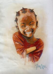 {je_artwork_artwork_medium_id}  {je_artwork_artwork_category_id} titled All Smiles