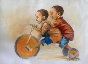 {je_artwork_artwork_medium_id}  {je_artwork_artwork_category_id} titled My Tricycle