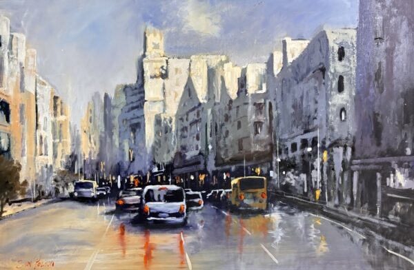 {je_artwork_artwork_medium_id}  {je_artwork_artwork_category_id} titled Street scene