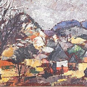 @ Houses in a landscape