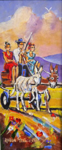 {je_artwork_artwork_medium_id}  {je_artwork_artwork_category_id} titled c Donkey Coming