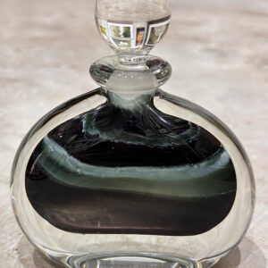 Perfume Bottle - Charcoal marble
