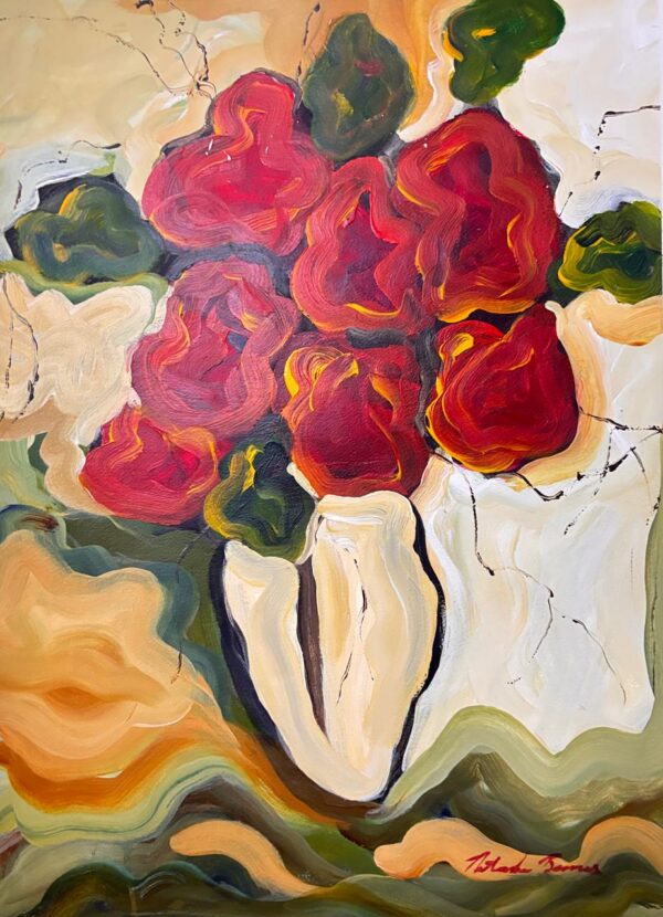 {je_artwork_artwork_medium_id}  {je_artwork_artwork_category_id} titled Flower
