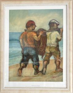 {je_artwork_artwork_medium_id}  {je_artwork_artwork_category_id} titled The ropes gets heavier 7/250