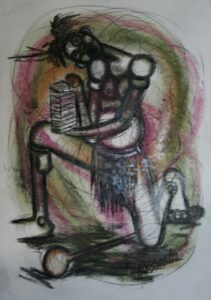 {je_artwork_artwork_medium_id}  {je_artwork_artwork_category_id} titled Musician