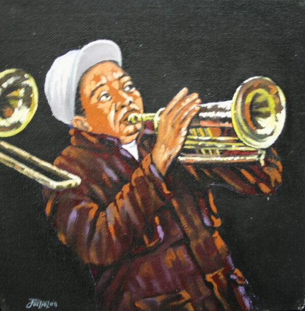 {je_artwork_artwork_medium_id}  {je_artwork_artwork_category_id} titled Trumphet