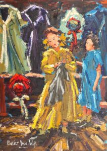{je_artwork_artwork_medium_id}  {je_artwork_artwork_category_id} titled Dress-up
