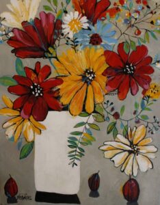 {je_artwork_artwork_medium_id}  {je_artwork_artwork_category_id} titled Lenteblomme
