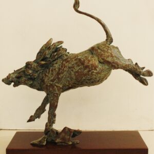 Sprinting Warthog Maquette