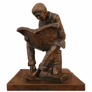 {je_artwork_artwork_medium_id}  {je_artwork_artwork_category_id} titled (c) Newspaper seller