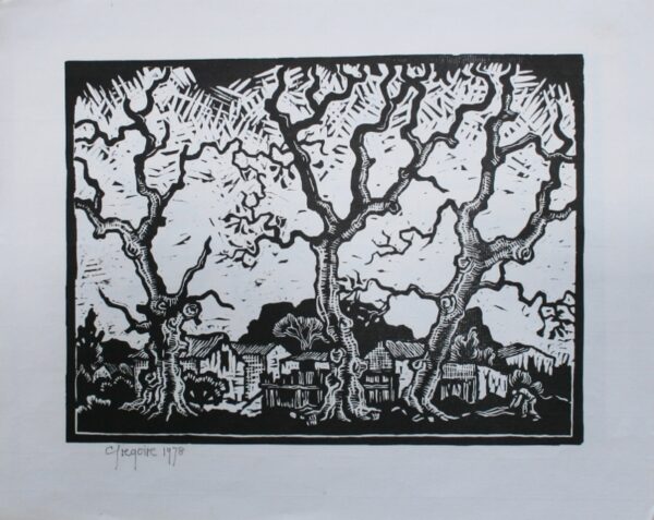 {je_artwork_artwork_medium_id}  {je_artwork_artwork_category_id} titled Farm Scene