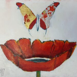 Butterfly /poppy