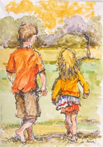 {je_artwork_artwork_medium_id}  {je_artwork_artwork_category_id} titled (c) Children U/F – 5/250
